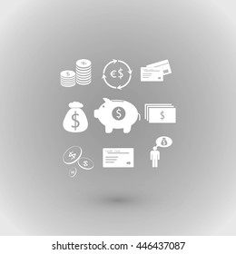 Finance and money icon