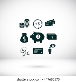Finance and money icon