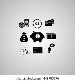 Finance and money icon