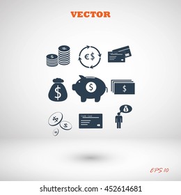 Finance and money icon