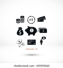 Finance and money icon