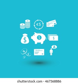 Finance and money icon