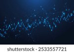 Finance and money technology background concept of business prosperity and asset management . Creative graphic economy and financial growth. Vector illustration
