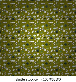 Finance pattern on green and white background. American Dollar The king of currencies. Seamless pattern business pattern. Vector illustration. Icon gold coin dollar.