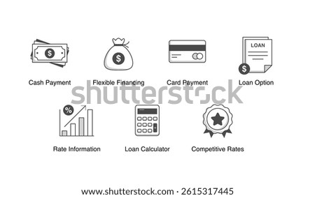 Finance and Payment Options. Cash Payment, Flexible Financing, Card Payment, Loan Option, Rate Information, Loan Calculator, Competitive Rates