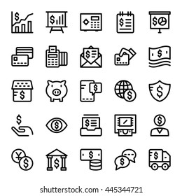 Finance and Payments Vector Icons 3