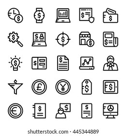 Finance and Payments Vector Icons 4