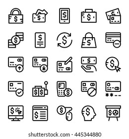 Finance and Payments Vector Icons 5