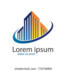 Finance Property Buildings Logo