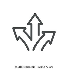 Finance related icon outline and linear symbol.
