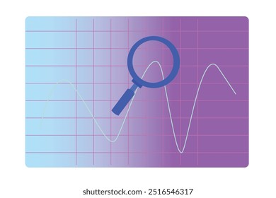 Finance search wave design use for background, banking search, finance related research topics, Banking related design.