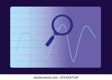 Finance search wave design use for background, banking search, finance related research topics, search wave growth background design.