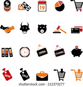 Finance and Shopping Icons 