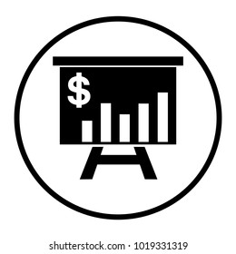 finance sign icon