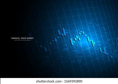 Finance statistics and data Analytics. Stock exchange market, investment, finance and trading. Trading platform. Perfect for web design, banner and presentation. illustration.