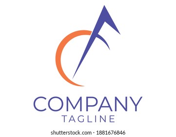 finance and stats logo design template