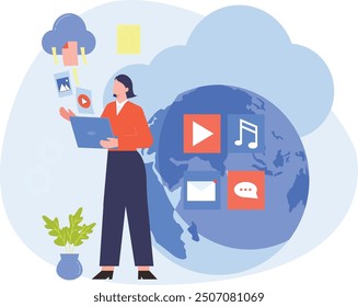 finance, strategy, illustration, growth, report, management, marketing, business, financial, woman, graph, research, vector, flat, analysis, investment, statistic, development, statistics,