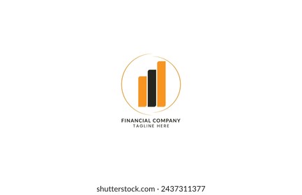 finance strength and growth depicted in sleek vector illustration.