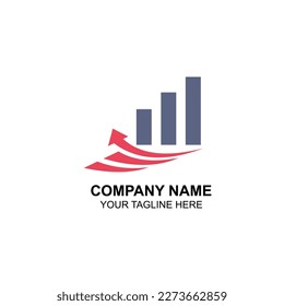 
Ilustración vectorial del símbolo de finanzas y el logotipo