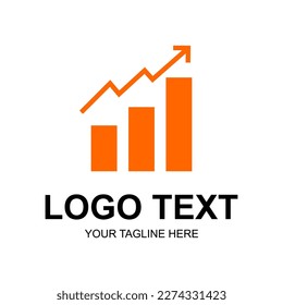 Ilustración vectorial del símbolo de finanzas y el logotipo