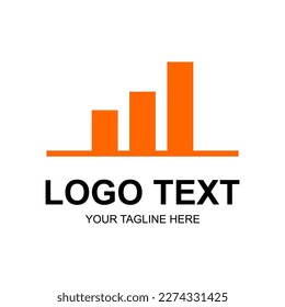 Ilustración vectorial del símbolo de finanzas y el logotipo