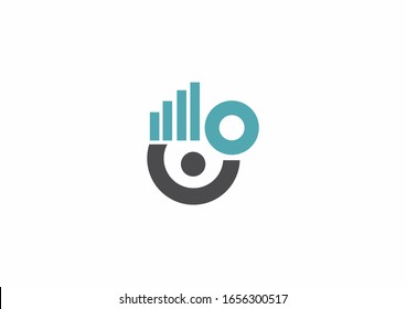 Design-Vorlage für das Design von Symbolen. Logo-Konzept für Unternehmen