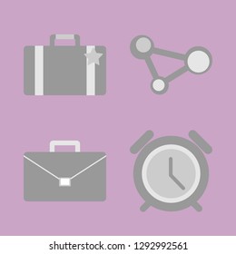 Finance theme. Vector icon set.