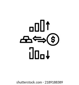 Finance themed icons are suitable for web, apps, etc