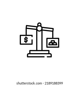 Thematische Symbole für Finanzierungen eignen sich für Web-, Apps usw.