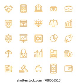 finance thin line icon