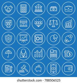 finance thin line icon