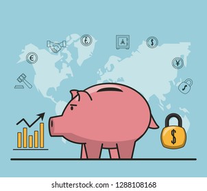 finance and trading cartoon