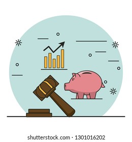 finance and trading cartoon