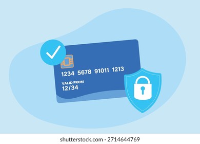 Seguridad de las transacciones financieras proteger la Identificación de acceso, tarjeta de crédito y débito