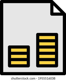 Finanz-Vektorfarbsymbol