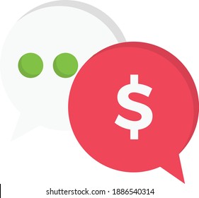 finance vector colour flat icon
