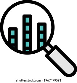finance vector colour line icon