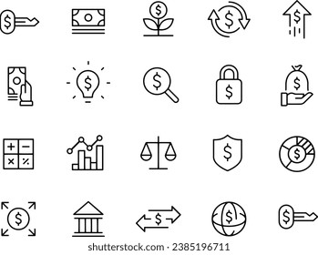 finance vector design icons bank