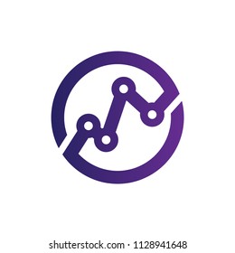 Finance vector design for logo