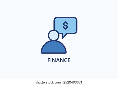Finance Vector Icon Or Logo Illustration