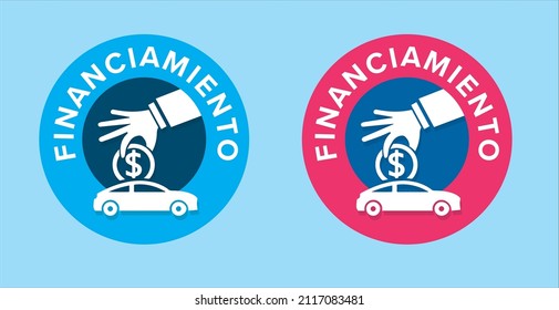 Finance vector icon. Self-financing icon, money in hand.