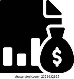finance Vector illustration on a transparent background. Premium quality symbols. Glyphs  vector icon for concept and graphic design.