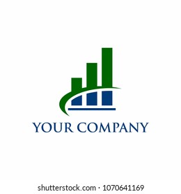 Finance vector logo design