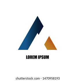 Finance vector logo template. accounting vector logo template
