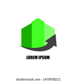 Finance vector logo template. accounting vector logo template. charts icon
