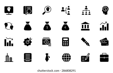 Finance Vector Solid Icons 1 