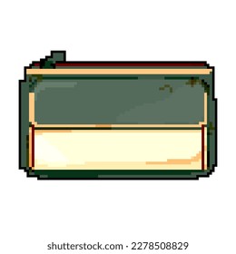 finance wallet money game pixel art retro vector. bit cash finance wallet money video arcade. old vintage illustration