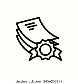 finance_legal document icon, isolated icon in light background, perfect for website, blog, logo, graphic design, social media, UI, mobile app