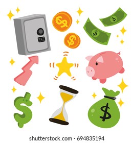 finances vector design