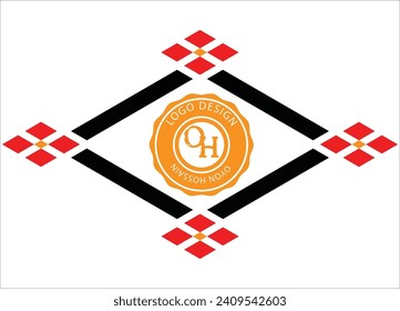 Icono del vector del templo del logotipo de resumen financiero